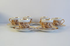 Set of six Cups and Saucers by Epiag 1950s