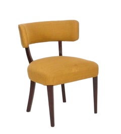 Set of Six Curvaceous Dining Chairs by Gilbert Rohde Refinished & Reupholstered