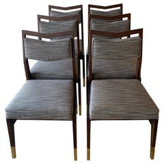 Used Set of Six Custom Made Dining Chairs