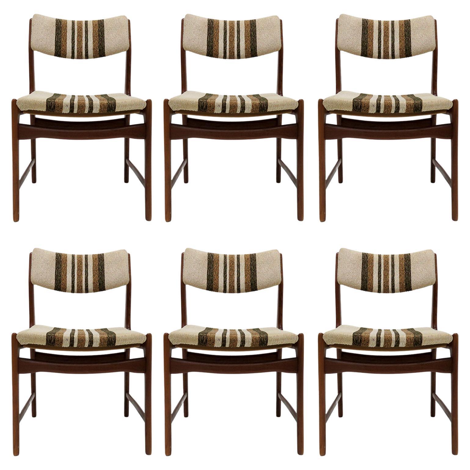 Set of Six Danish Dining Chairs, 1970