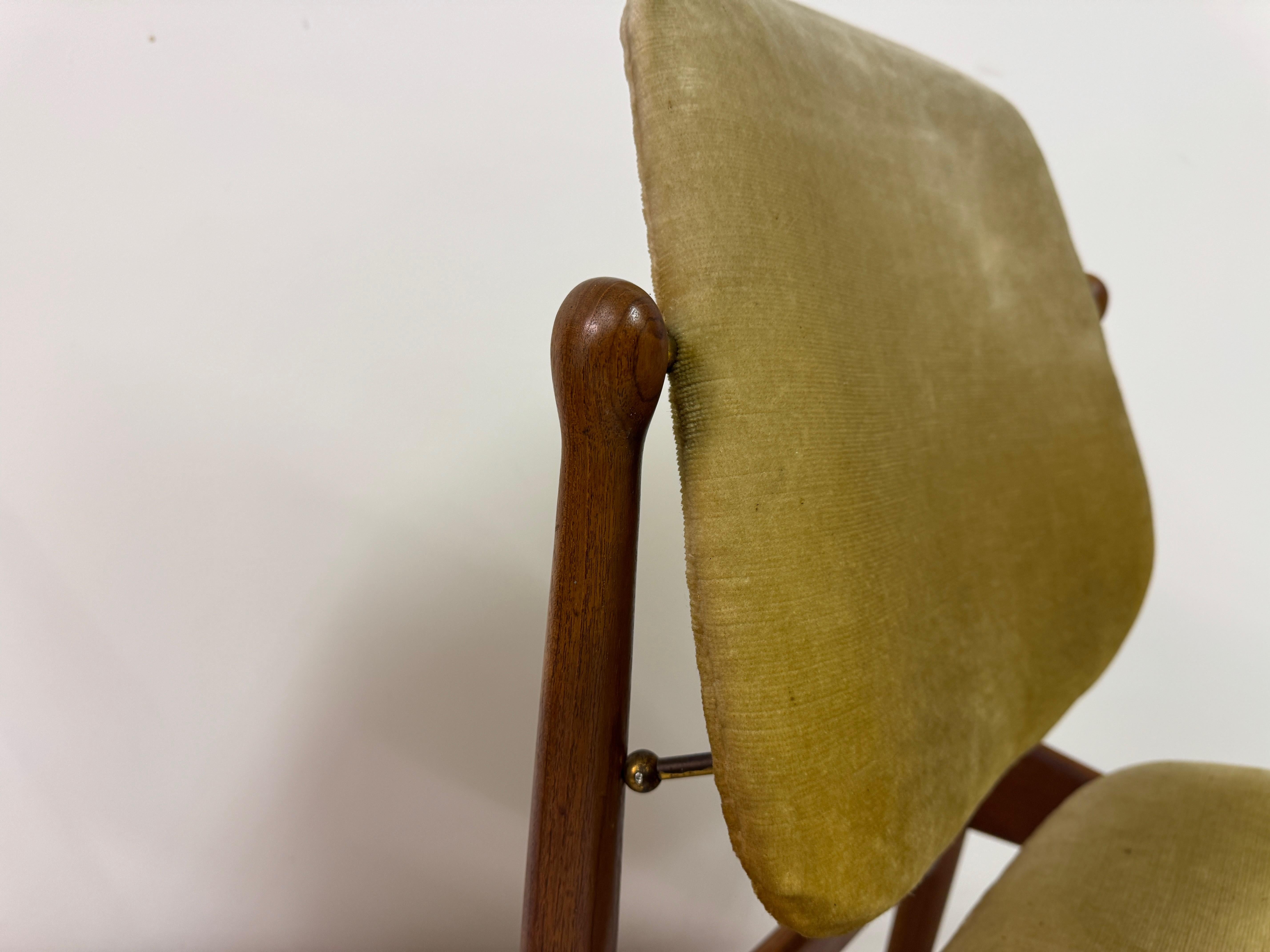 Set of Six Danish Dining Chairs by Arne Vodder for France and Daverkosen, 1960s im Angebot 9