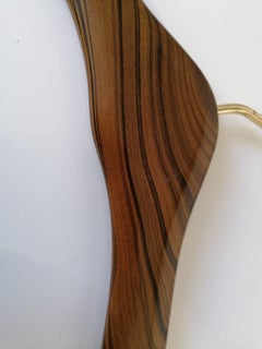 Set of Six Danish Hardwood Coat Hangers