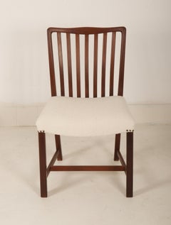 Set of Six Danish Mahogany Dining Chairs by Sondergaard Mobler