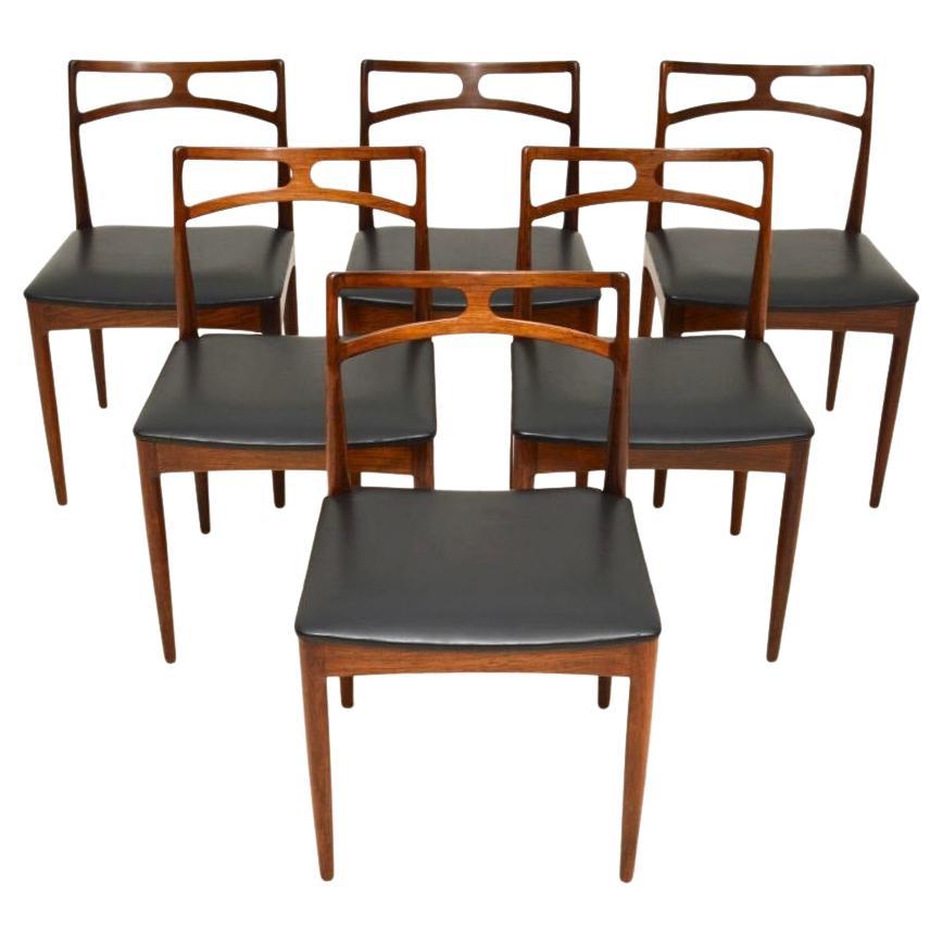 Set of Six Danish Model 94 Dining Chairs by Johannes Andersen