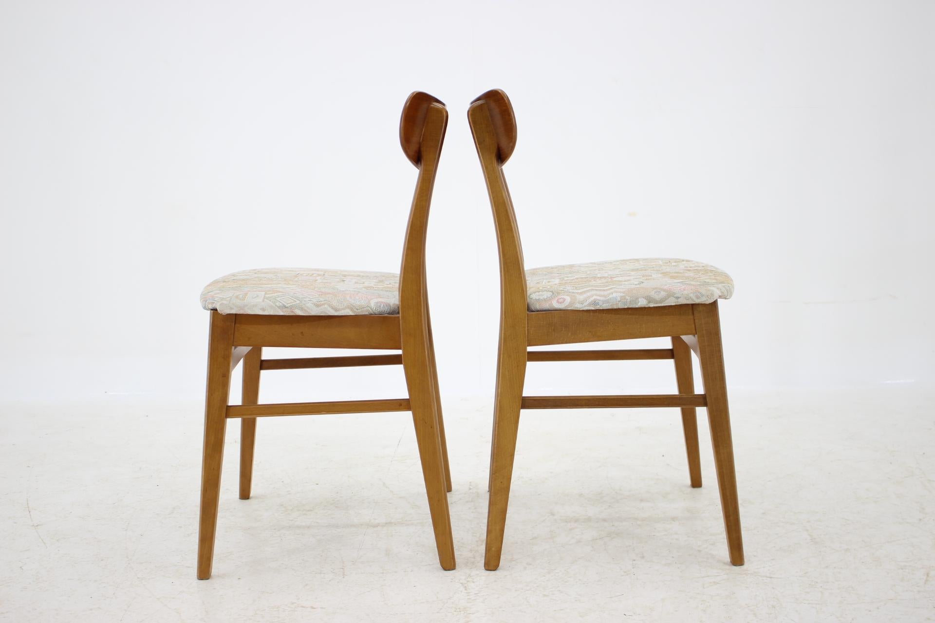 Mid-20th Century Set of Six Danish Teak Dining Chairs, 1960s