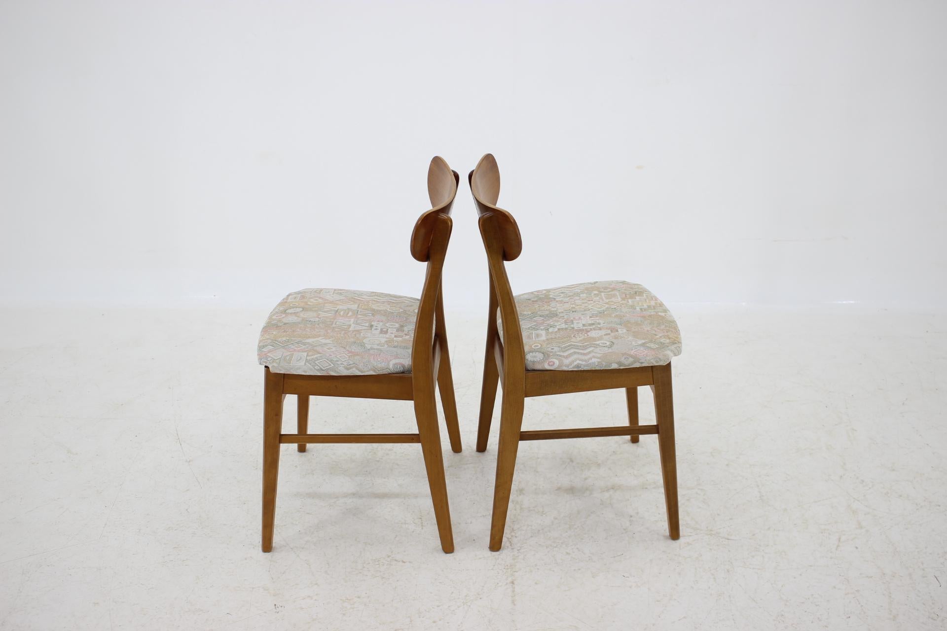 Set of Six Danish Teak Dining Chairs, 1960s 1