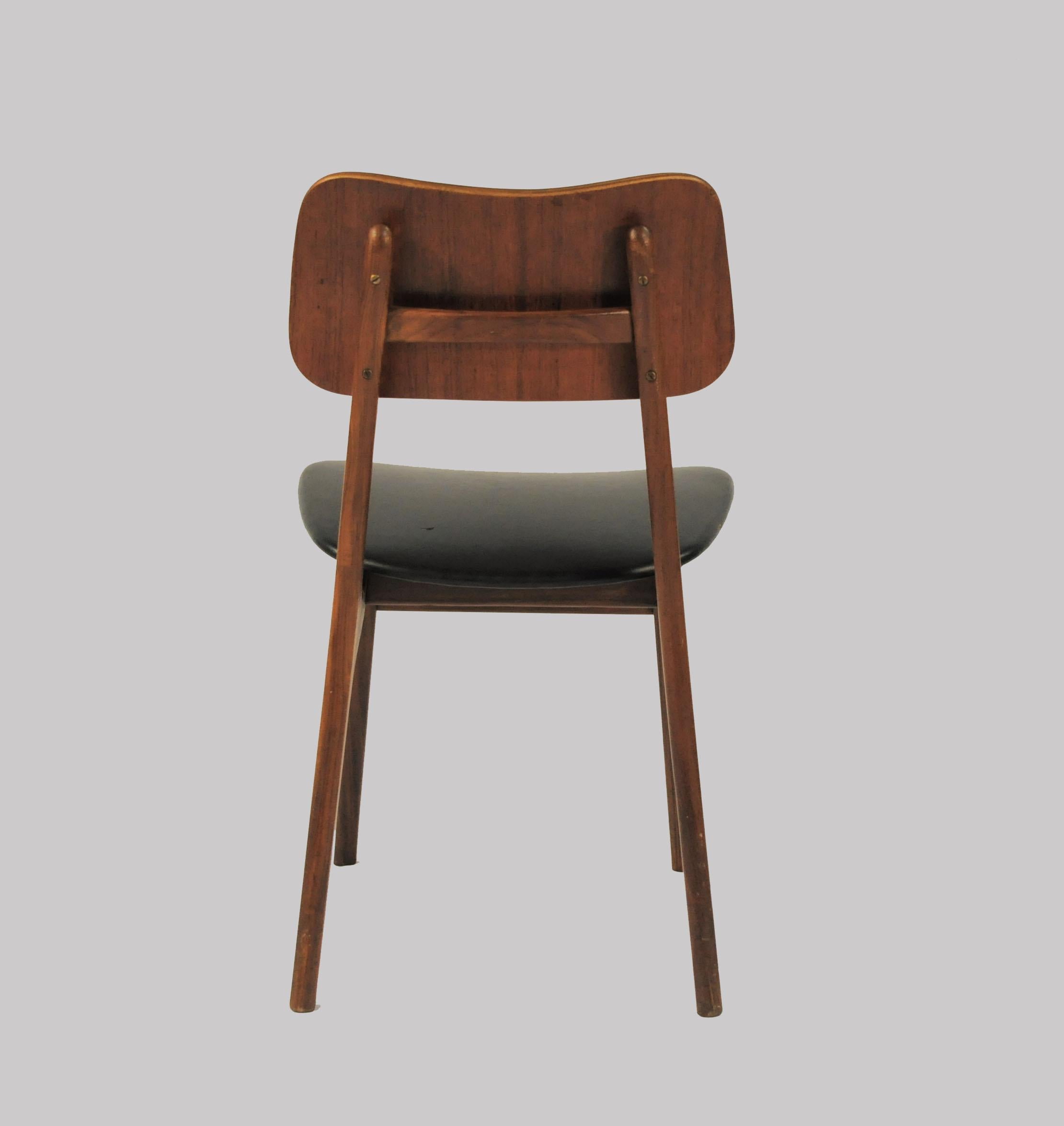 Mid-20th Century Set of Six Danish Teak Dining Chairs by Boltinge Stole, Inc. Reupholstery