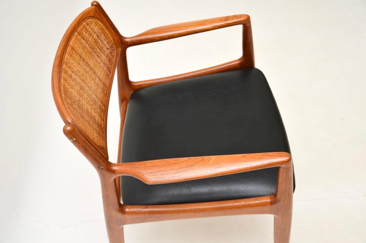 Set of Six Danish Teak Vintage Dining Chairs by Ib Kofod Larsen 7