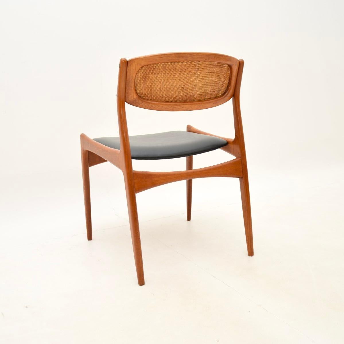 Mid-20th Century Set of Six Danish Teak Vintage Dining Chairs by Ib Kofod Larsen
