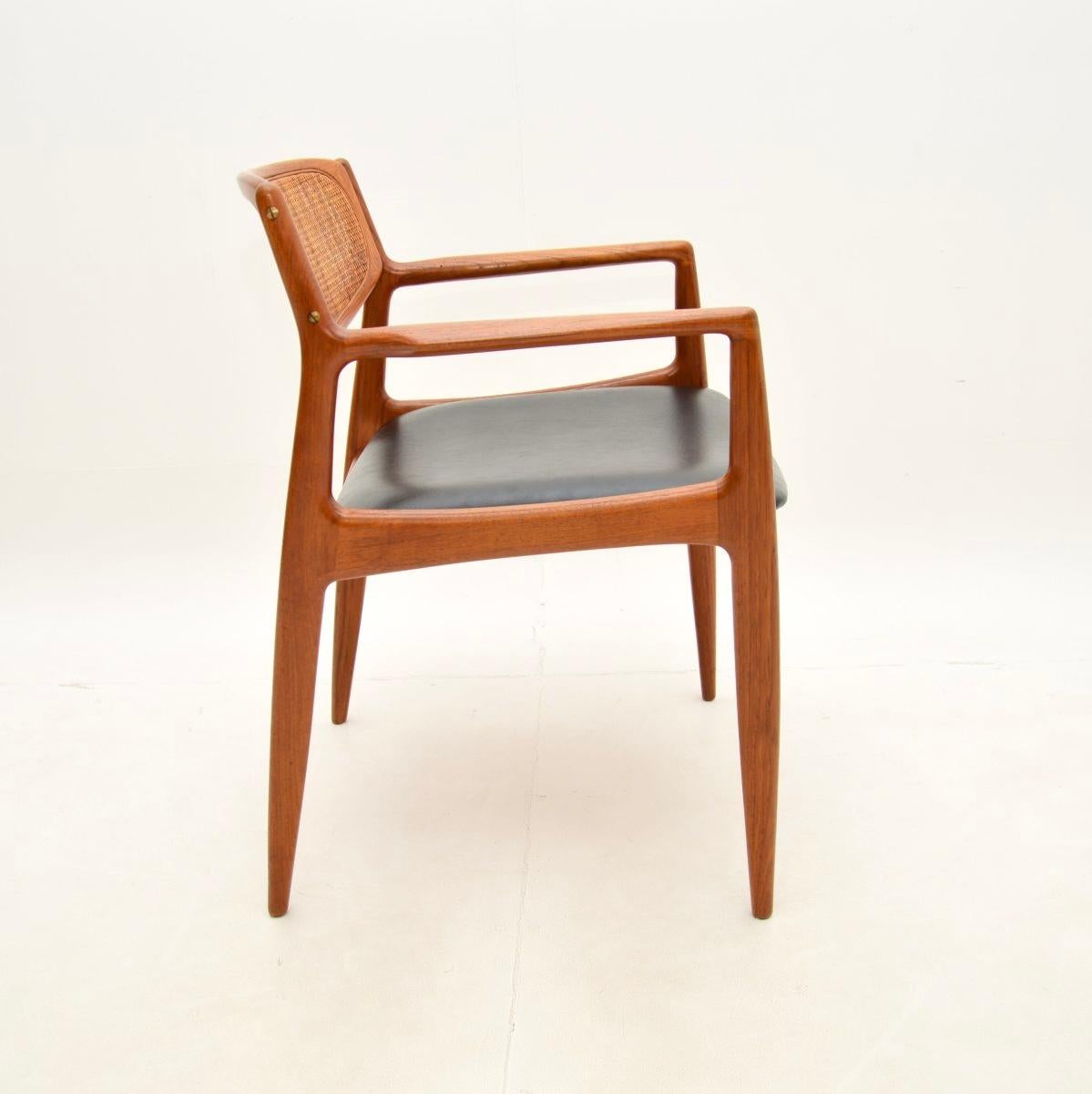 Set of Six Danish Teak Vintage Dining Chairs by Ib Kofod Larsen 1