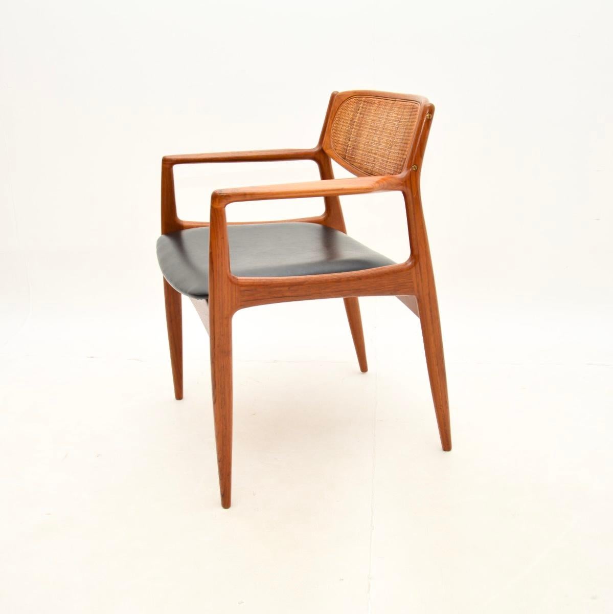 Set of Six Danish Teak Vintage Dining Chairs by Ib Kofod Larsen 3