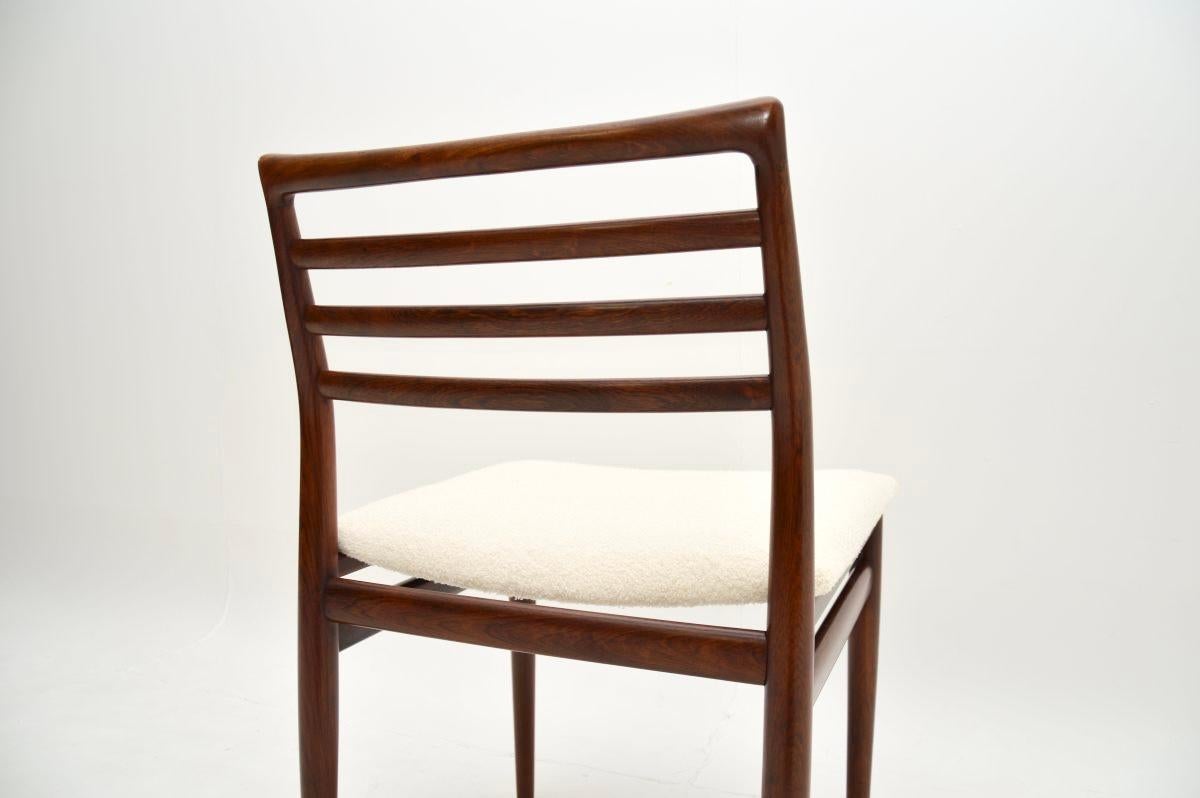 Satz von sechs dänischen Vintage-Esszimmerstühlen von Erling Torvits im Angebot 4