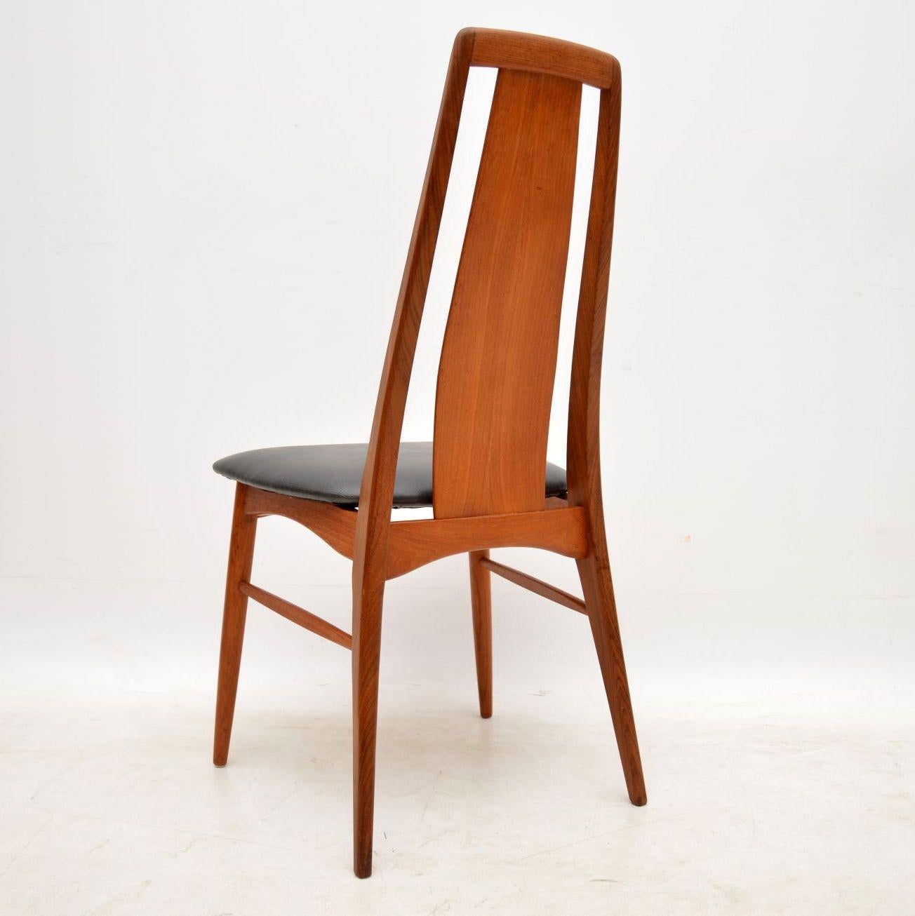 Set of Six Danish Vintage Dining Chairs by Niels Koefoed 1
