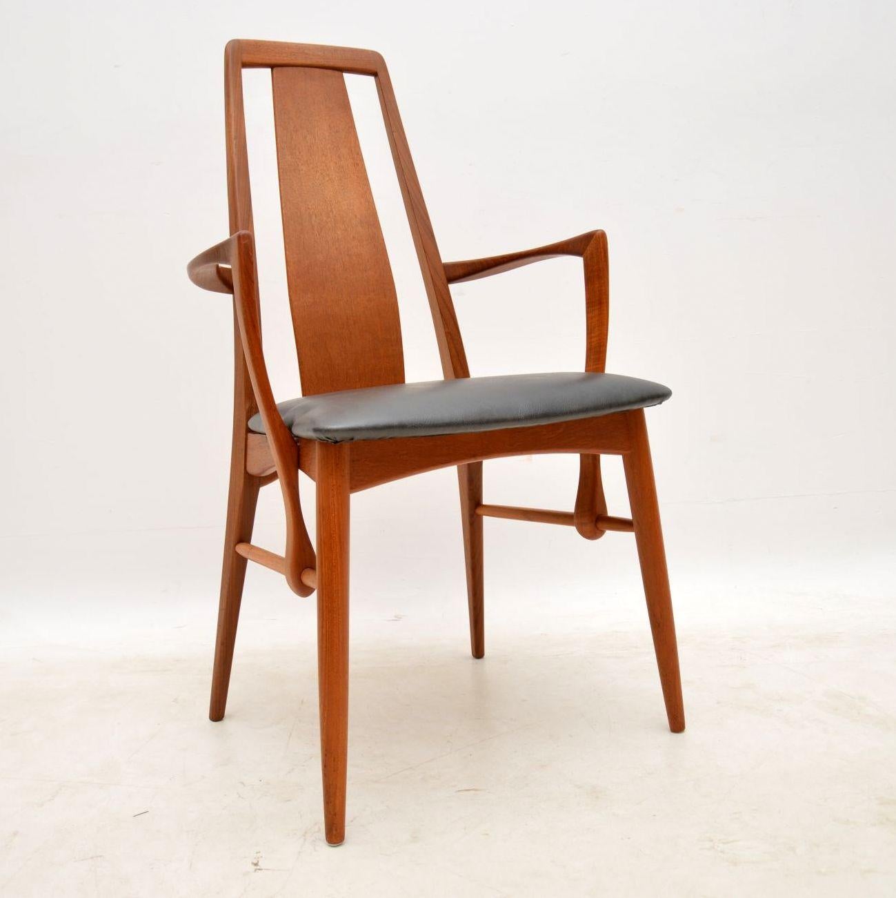 Set of Six Danish Vintage Dining Chairs by Niels Koefoed 3