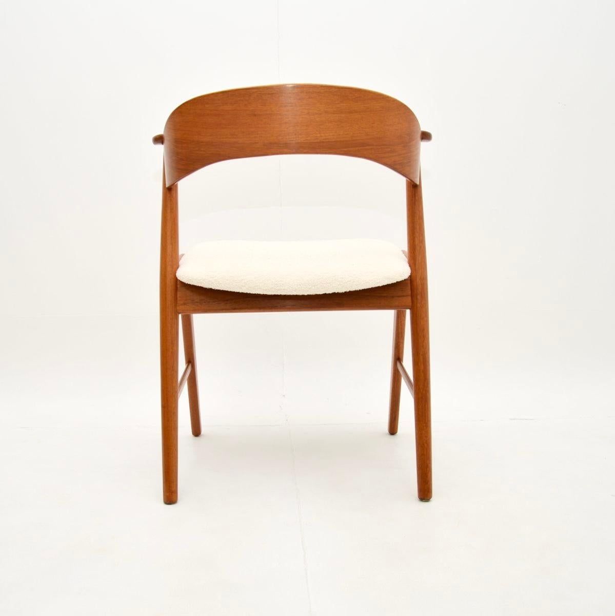 Set di sei sedie da pranzo in teak danese vintage di Korup Stolefabrik in vendita 5