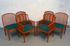 Set of Six Davis Allen for Knoll Studio "Exeter" Dining Chairs