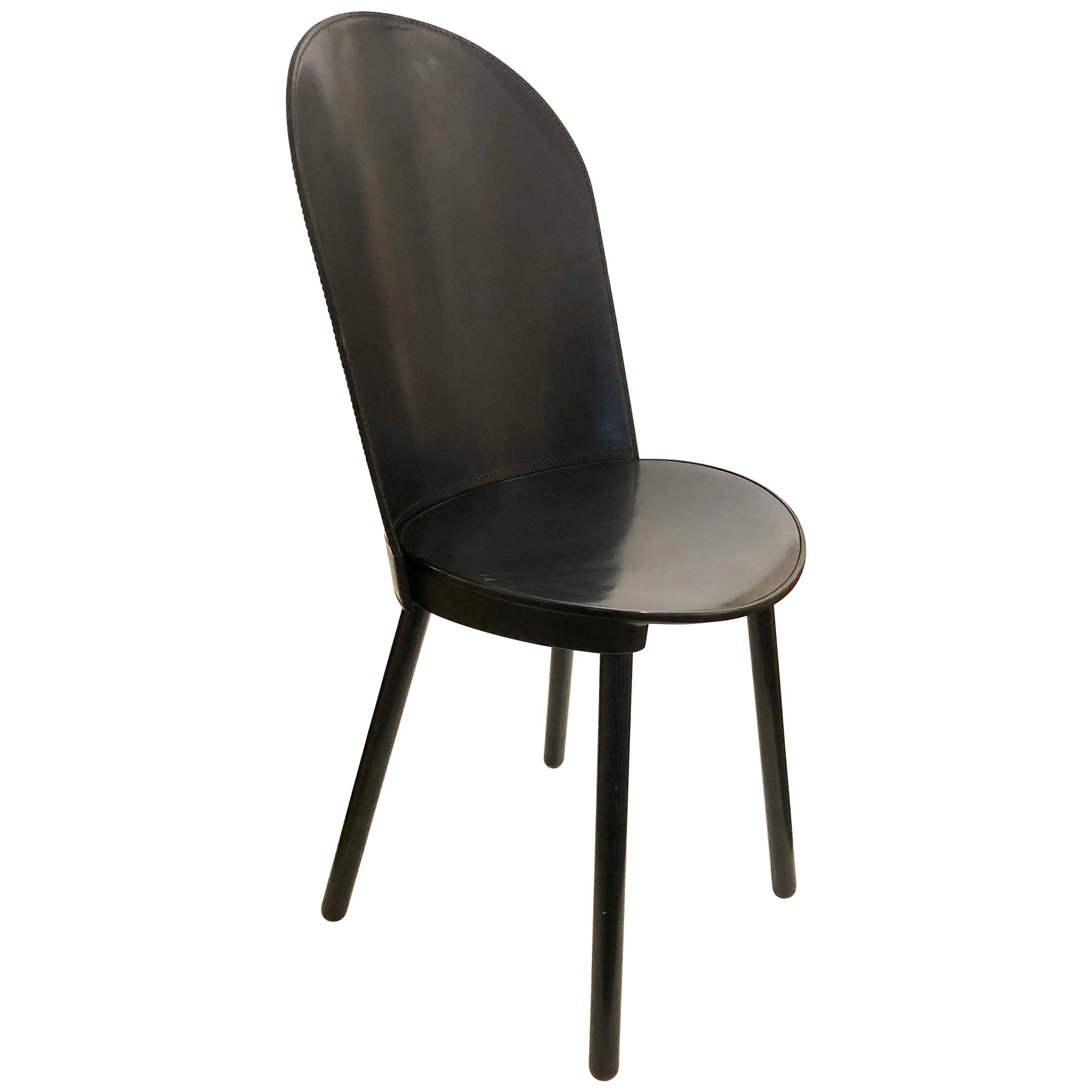  Set of Six De Pas D'urbino & Lomazzi Palmira Chairs for Zanotta