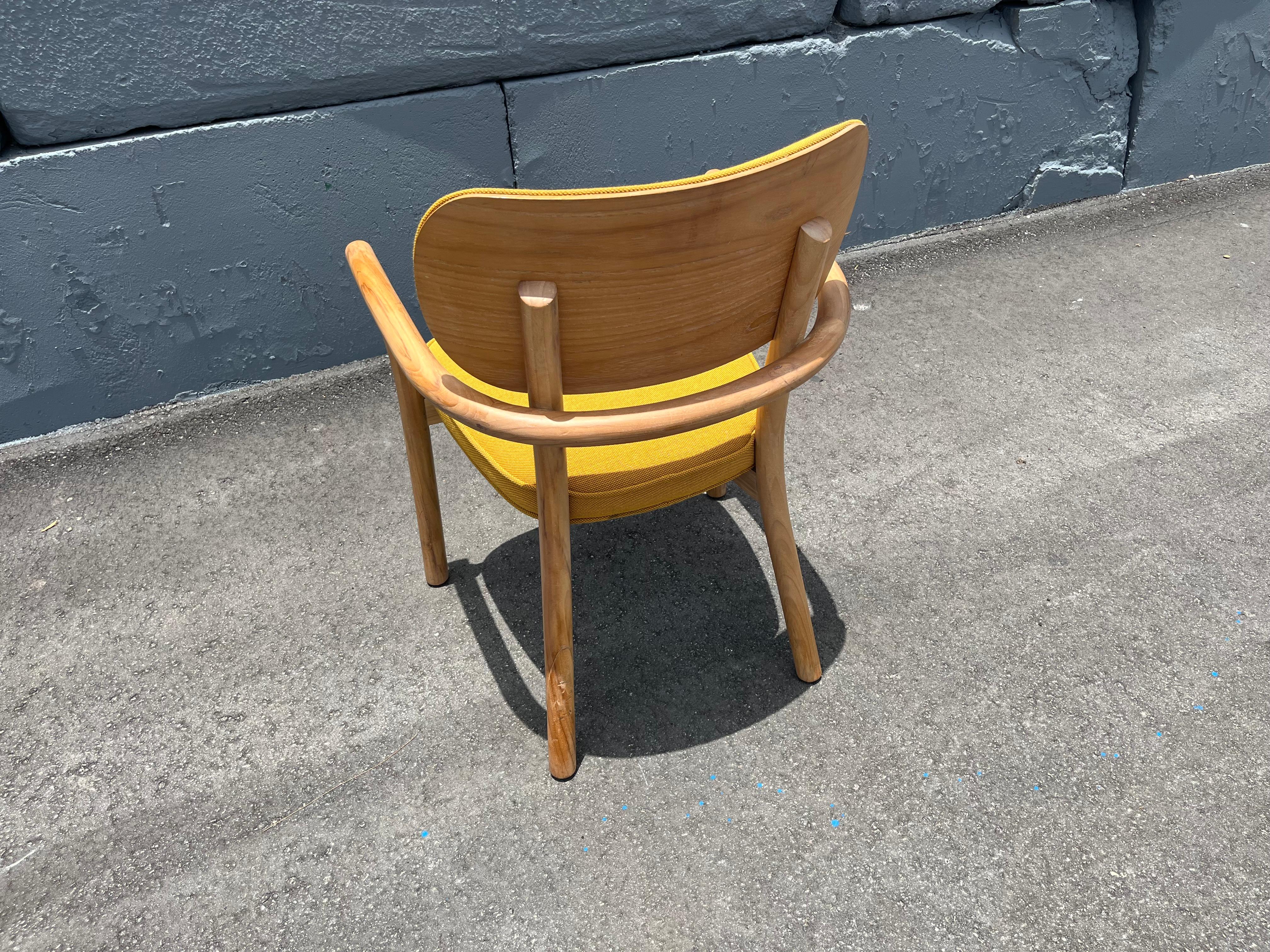 Set di sei sedie da pranzo di design in vendita 10
