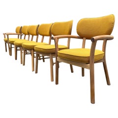 Set of Six Designer Dining Chairs