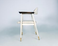Set of Six Dining Arm Chairs in the style of Hans Wegner, USA 1960s