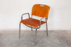 Set of Six Dining-Armchairs "Model Castiglia" by Achille Castiglioni for Zanotta