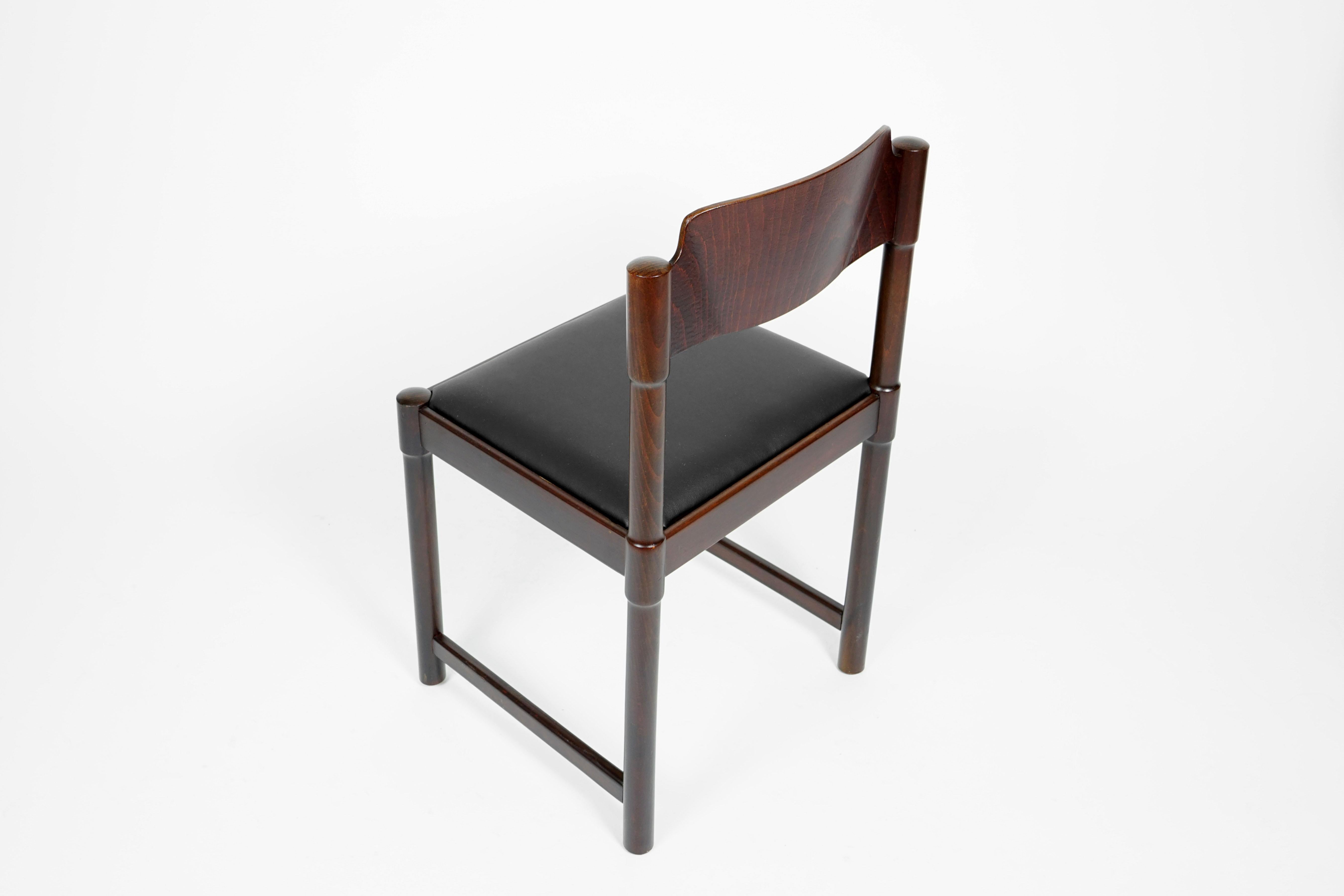 Late 20th Century Set of Six Dining Chairs by Antonin Suman, 1970s For Sale