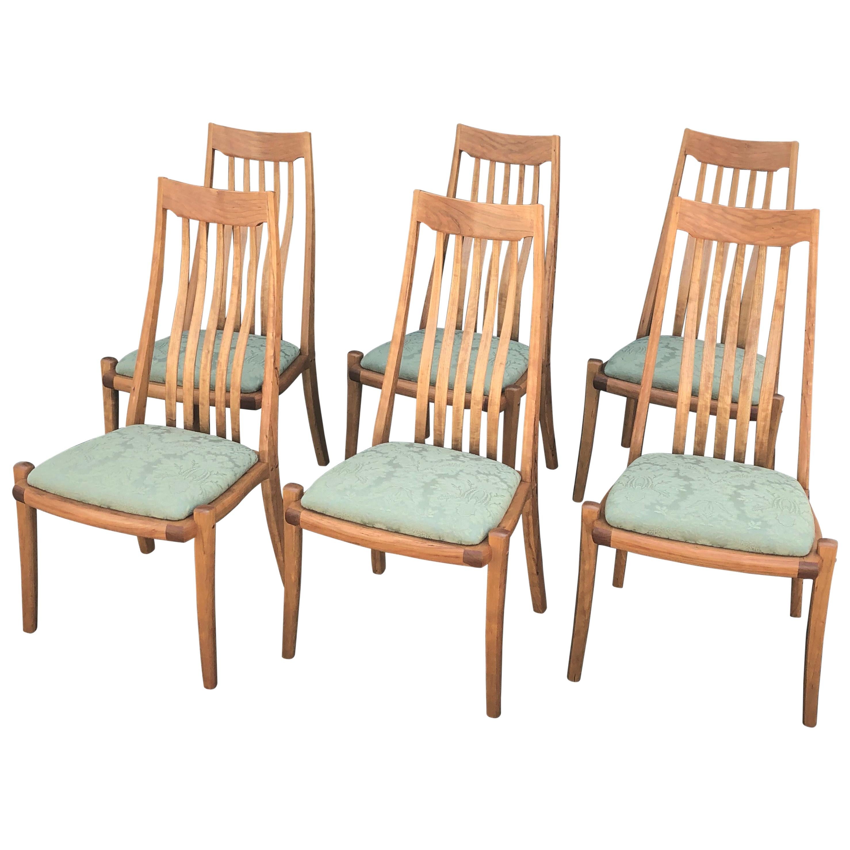 Set of Six Dining Chairs by Anthony Kahn