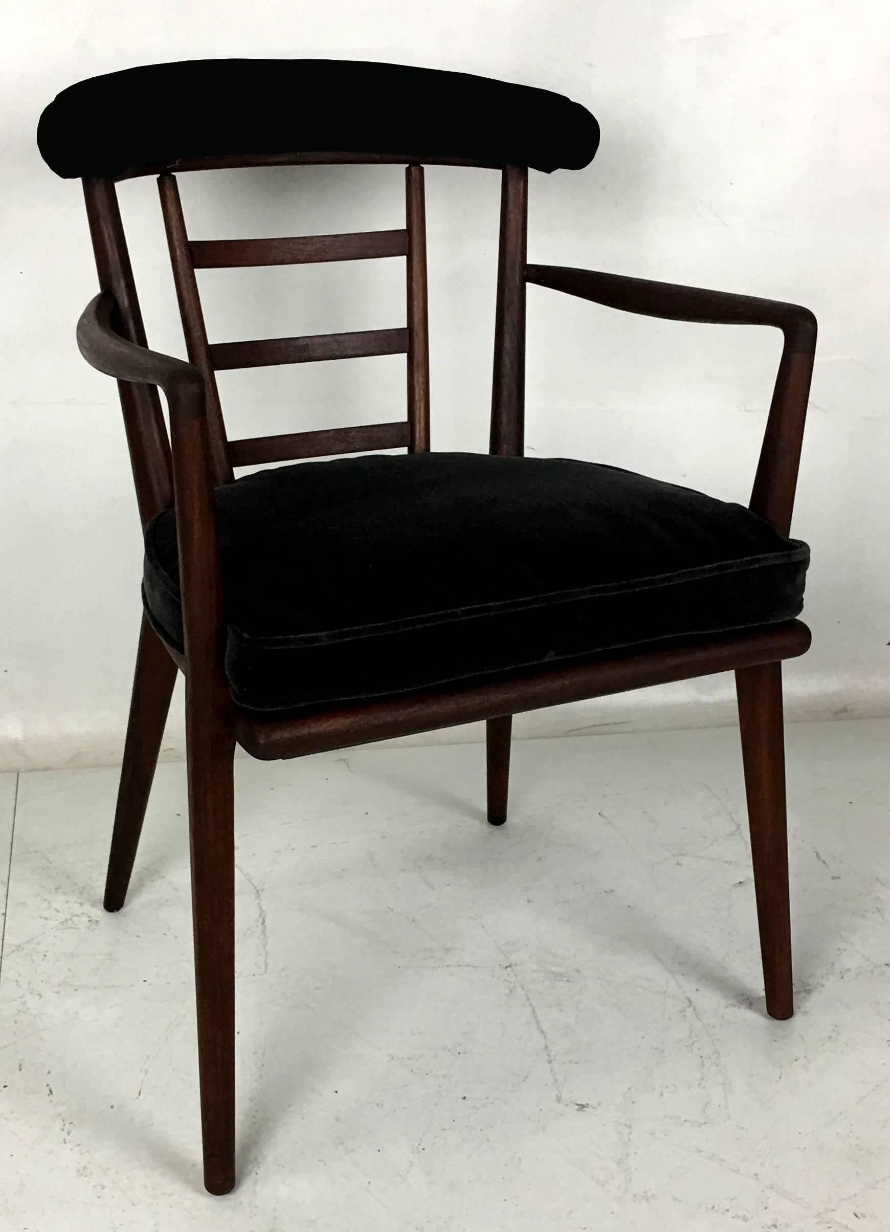 Mid-20th Century Set of Six Dining Chairs by Bert England for Johnson Furniture