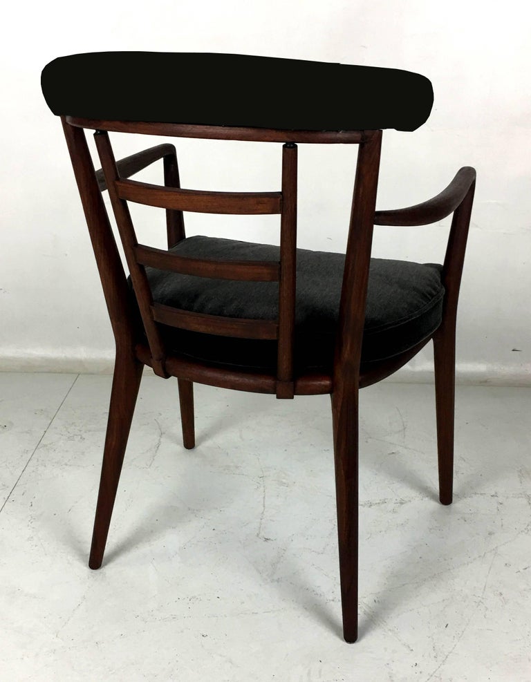 Set of Six Dining Chairs by Bert England for Johnson Furniture For Sale