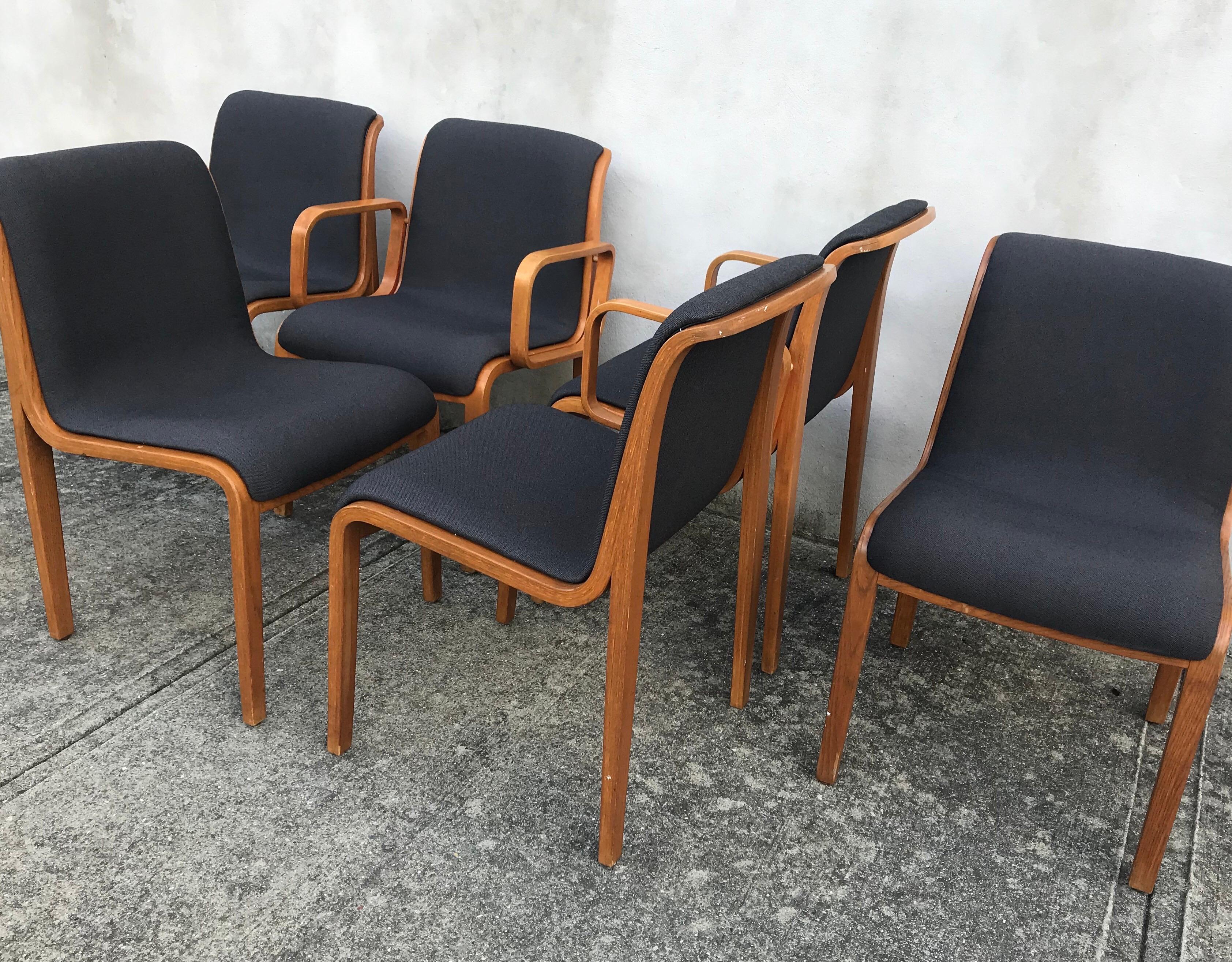 bentwood upholstered wooden dining chairs