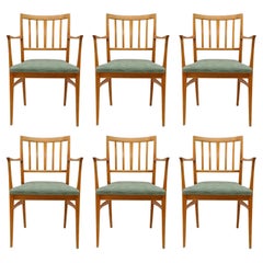 Set of Six Dining Chairs by Carl Malmsten, 1950 