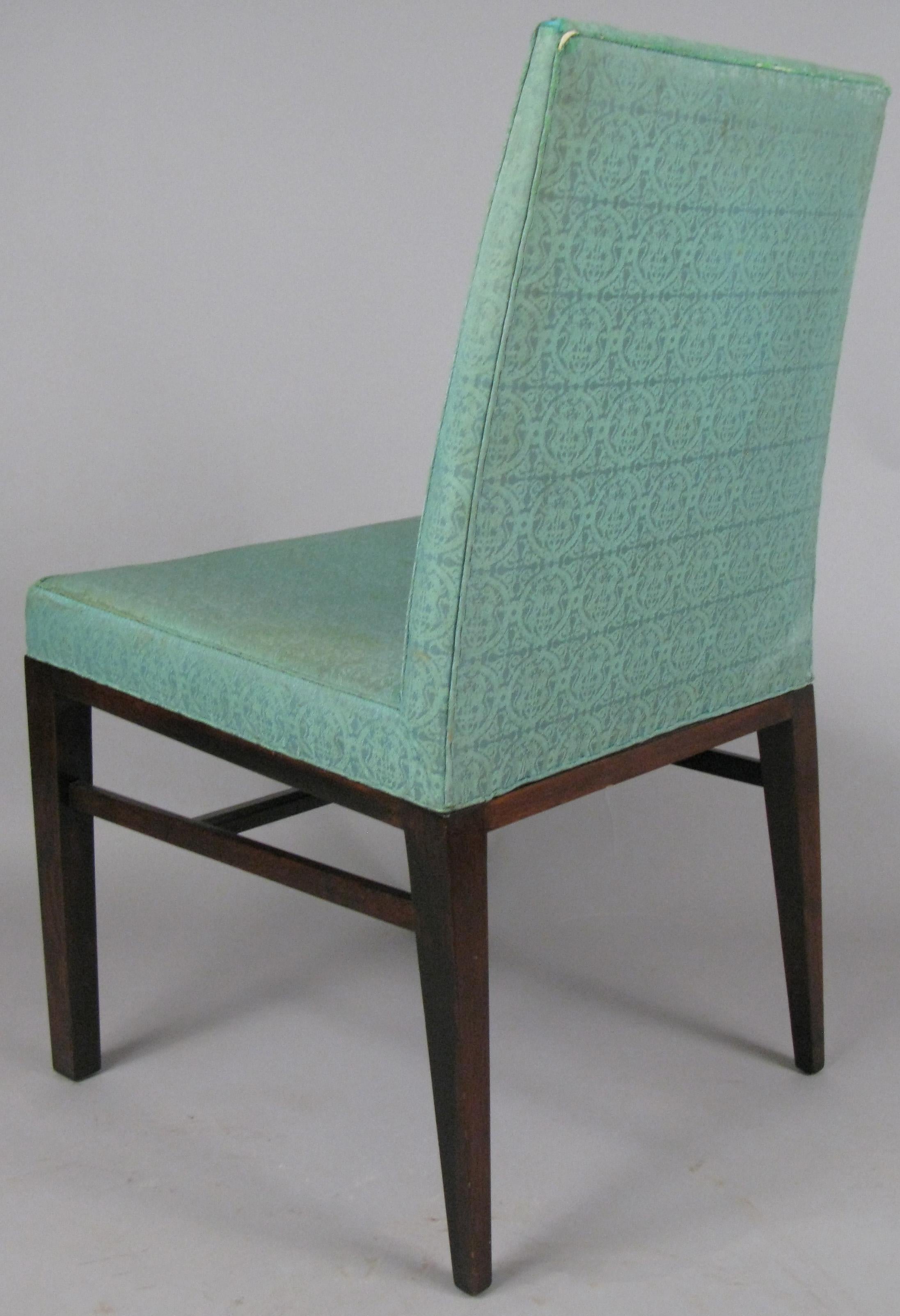 American Set of Six Dining Chairs by Edward Wormley for Dunbar