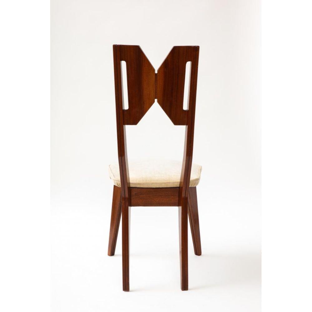 Moderno Set di sei sedie da pranzo di Gino Levi-Montalcini, circa 1940 in vendita