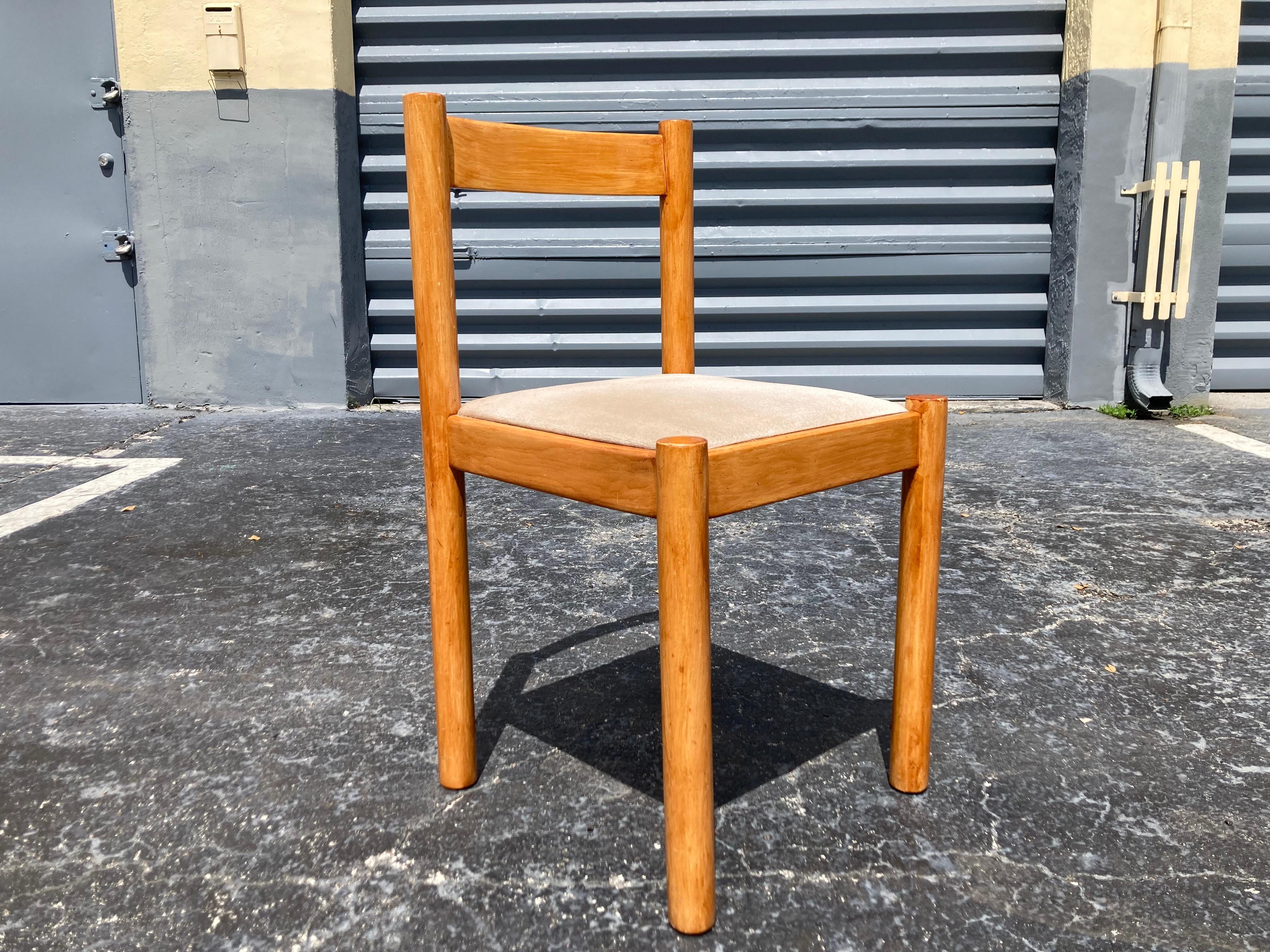 Set of Six Dining Chairs by Gordon International In Good Condition For Sale In Miami, FL
