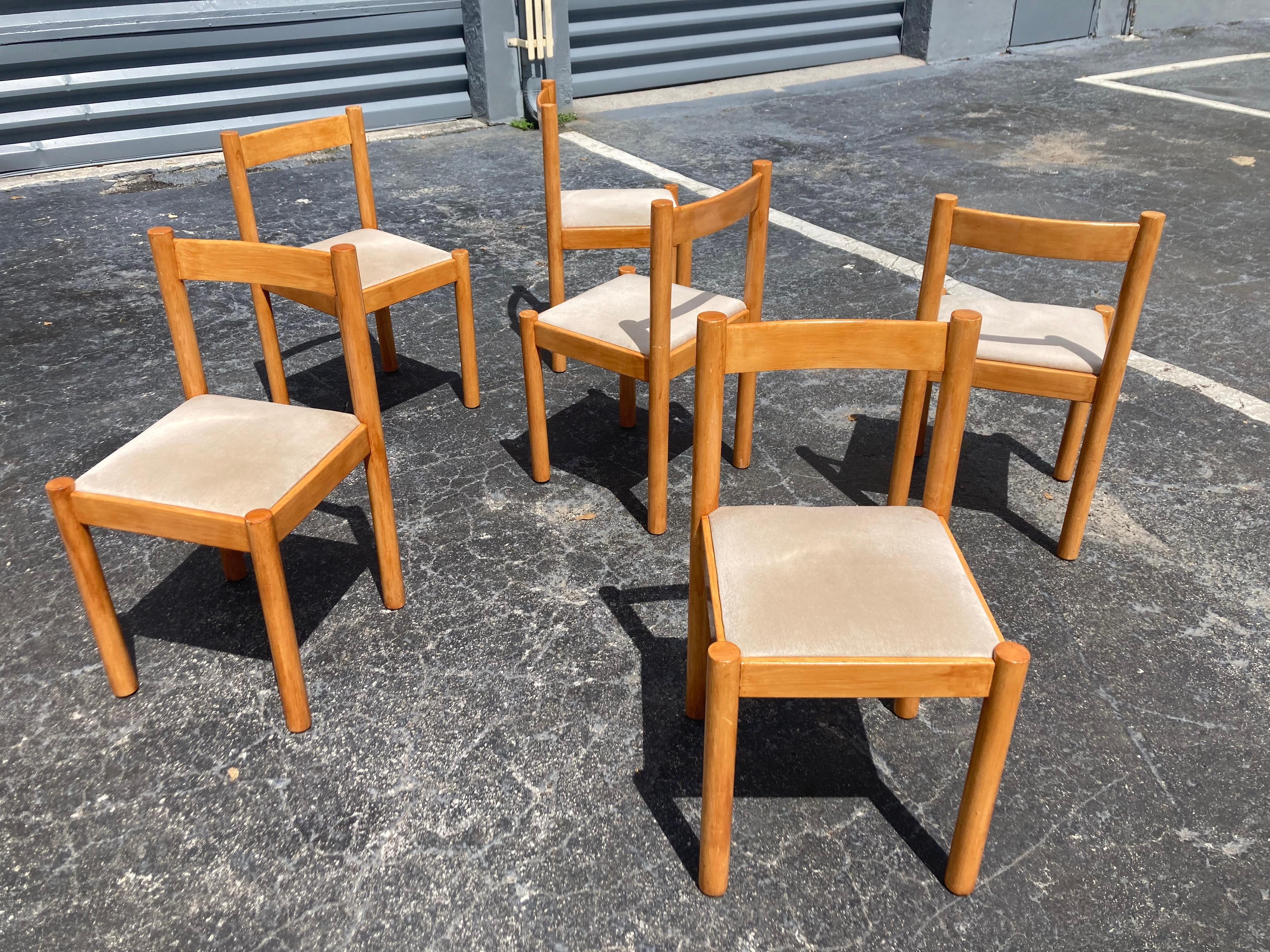Set of Six Dining Chairs by Gordon International For Sale 2