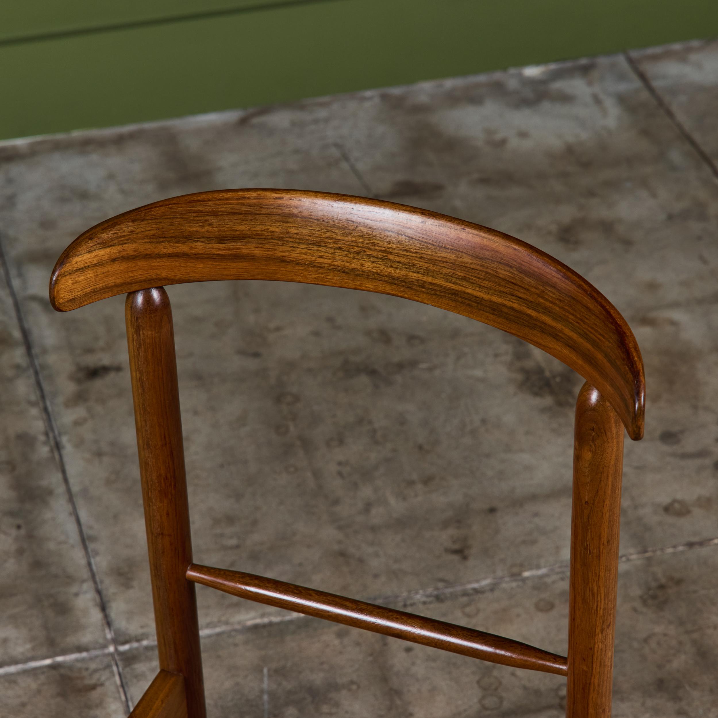 Ensemble de six chaises de salle à manger par Greta M. I&M pour Glenn of California en vente 6