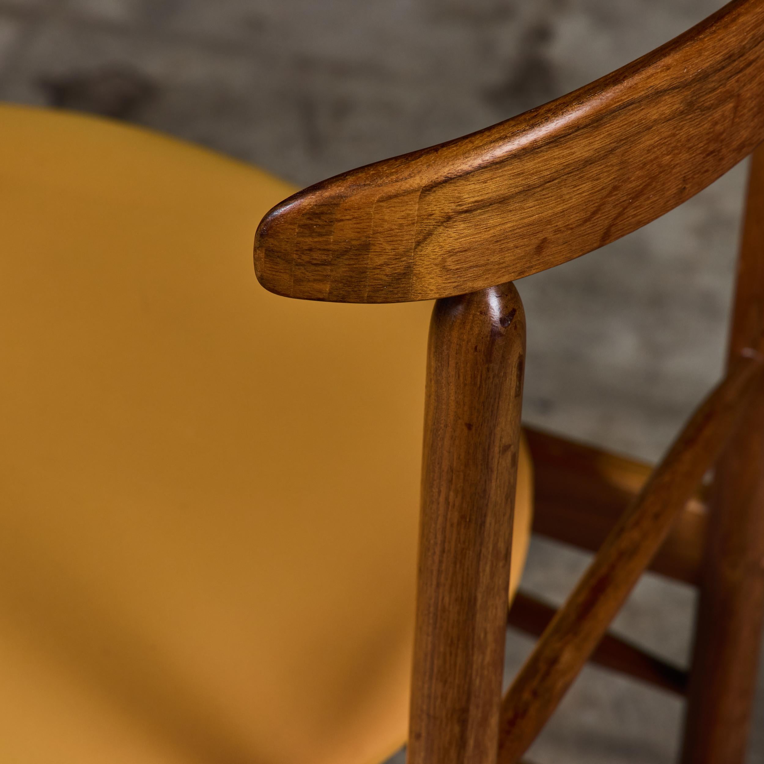 Ensemble de six chaises de salle à manger par Greta M. I&M pour Glenn of California en vente 7