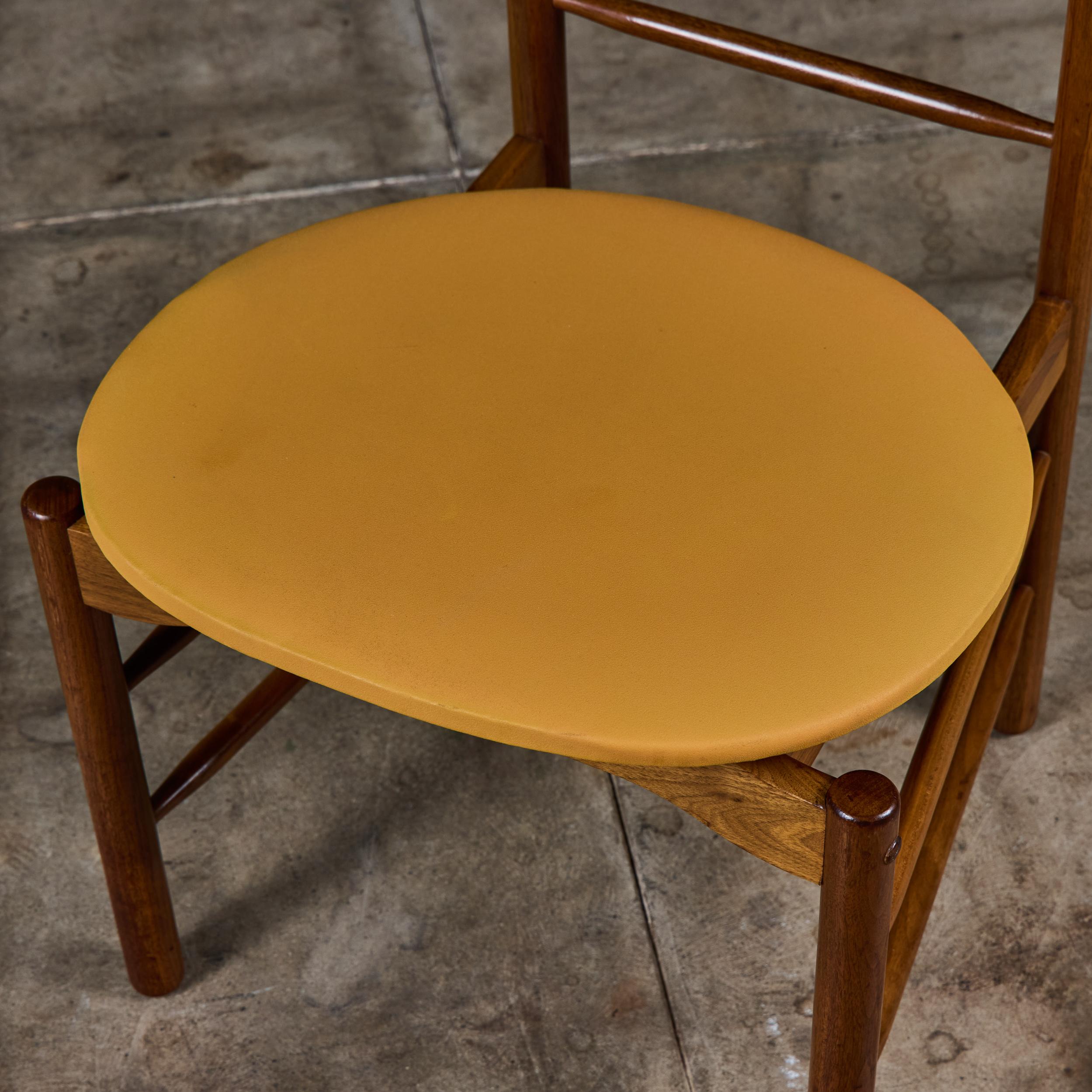 Ensemble de six chaises de salle à manger par Greta M. I&M pour Glenn of California en vente 8
