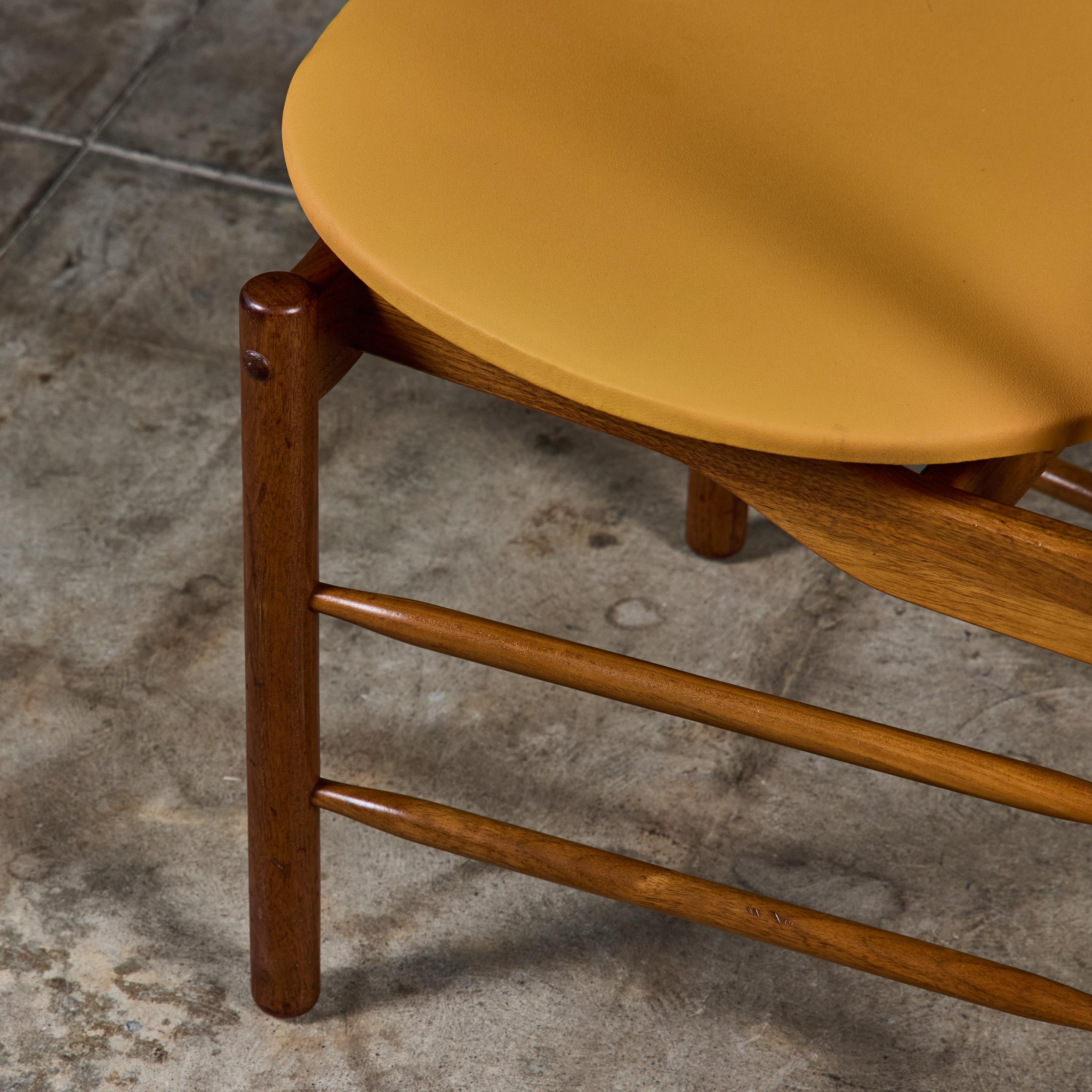 Ensemble de six chaises de salle à manger par Greta M. I&M pour Glenn of California en vente 11
