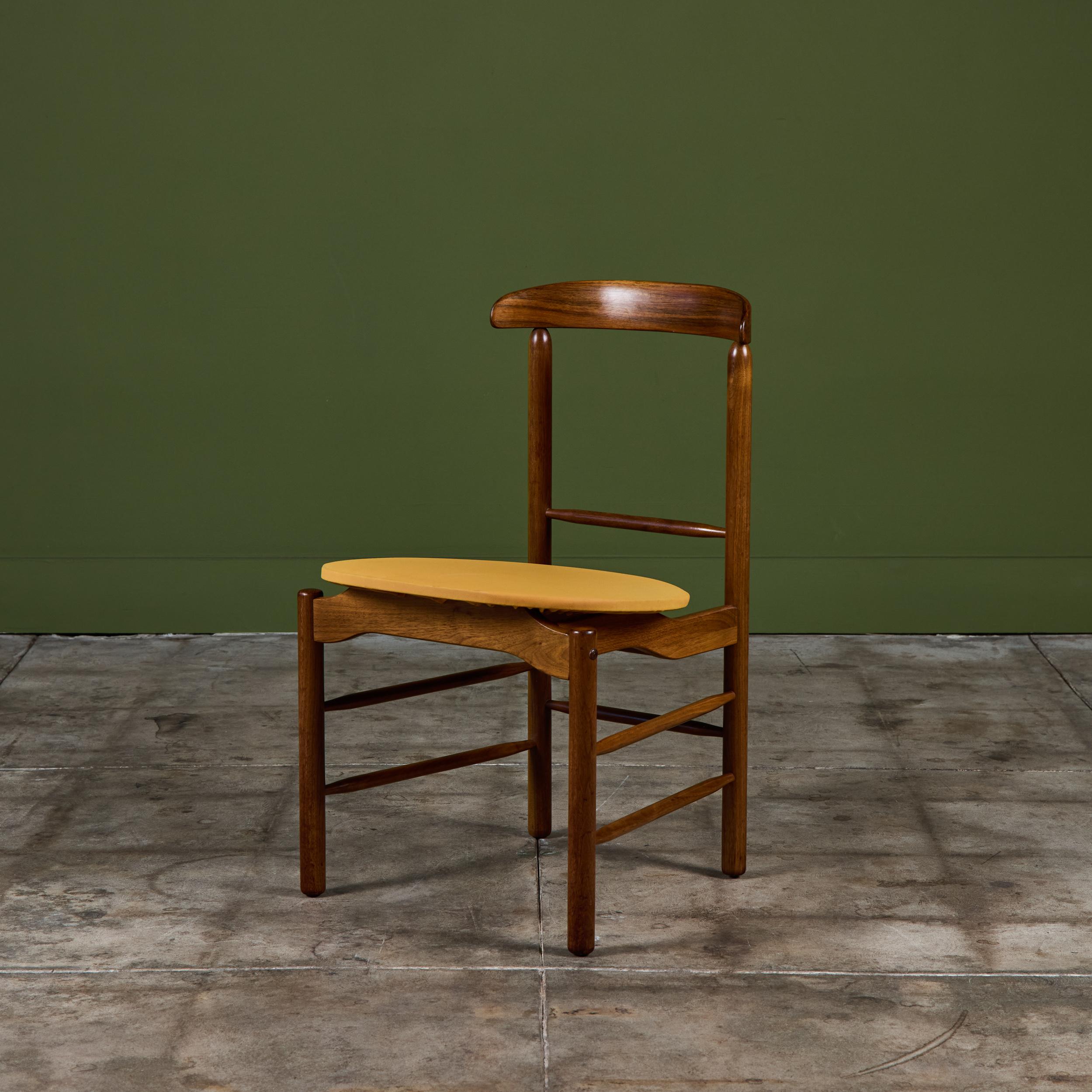 Ensemble de six chaises de salle à manger par Greta M. I&M pour Glenn of California Bon état - En vente à Los Angeles, CA