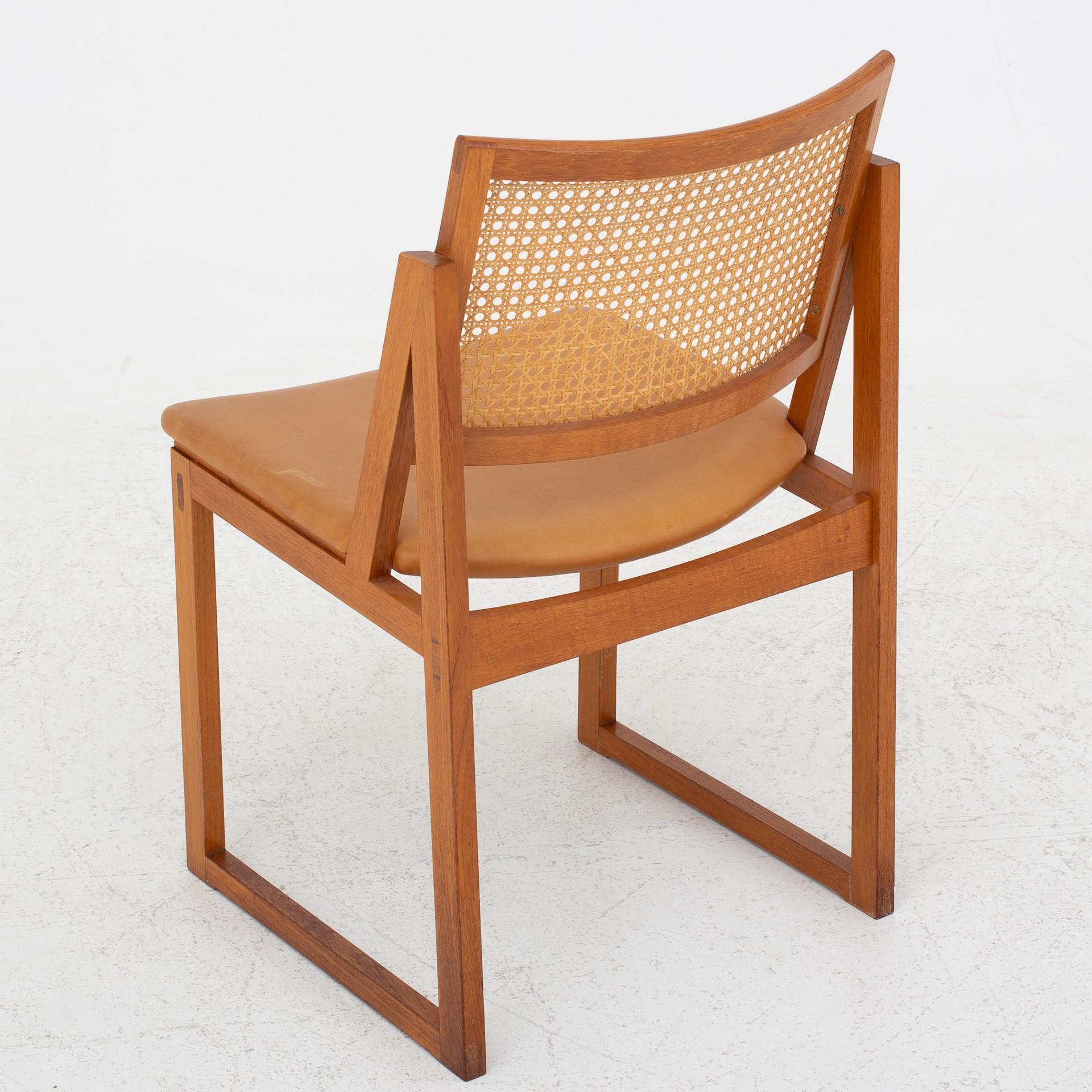 20th Century Set of Six Dining Chairs by Kai Lyngfeldt Larsen