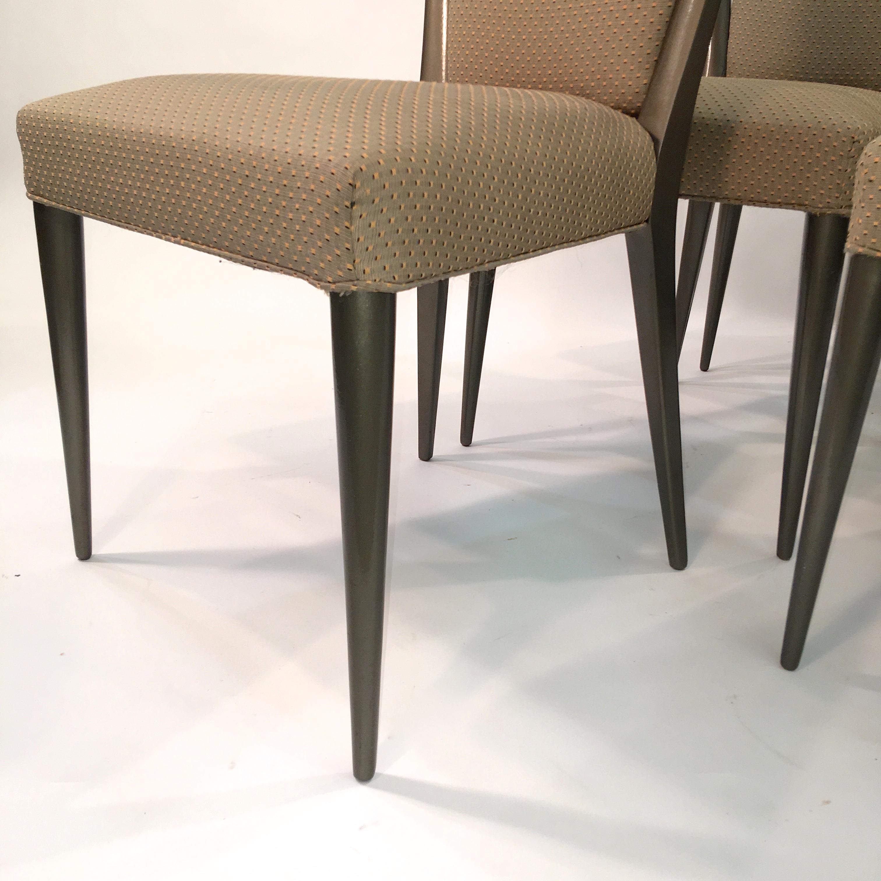 Set of Six Dining Chairs by Melchiorre Bega & Mario Gottardi 2