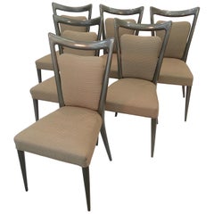 Set of Six Dining Chairs by Melchiorre Bega & Mario Gottardi