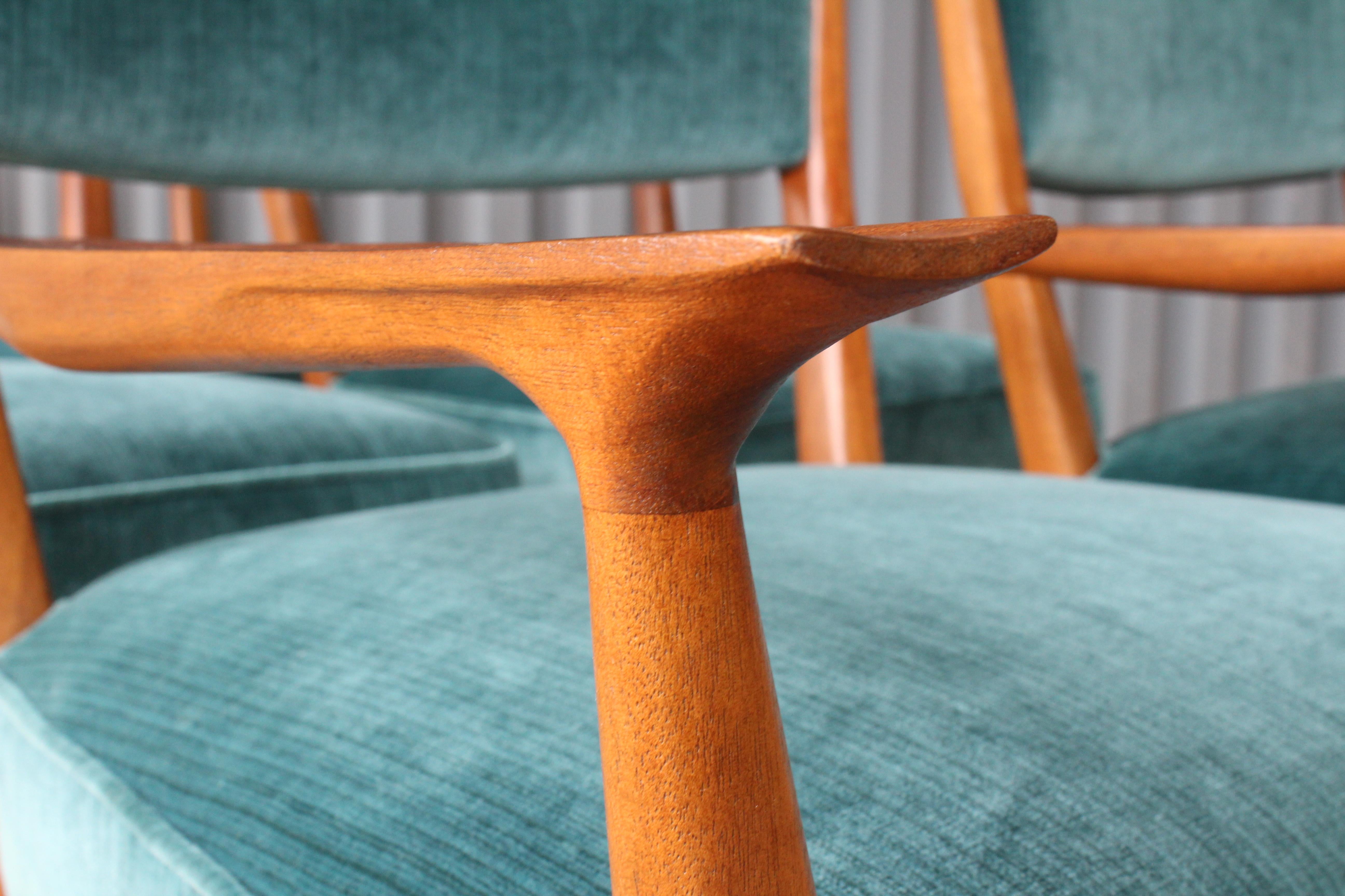 Set of Six Dining Chairs by Paul McCobb for Directional, 1950s In Excellent Condition In Los Angeles, CA