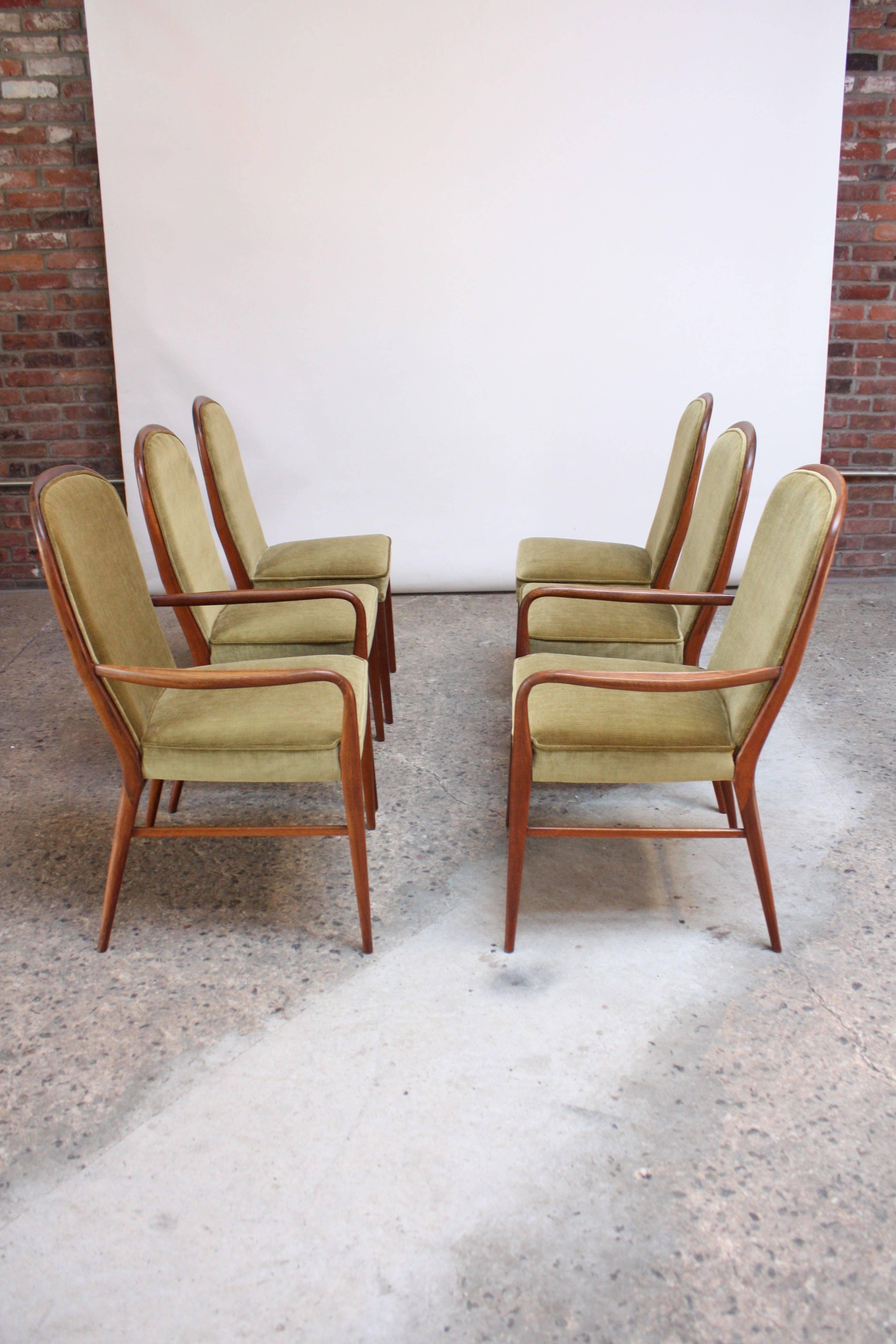 Set of Six Dining Chairs by Paul McCobb for H. Sacks and Sons In Excellent Condition In Brooklyn, NY