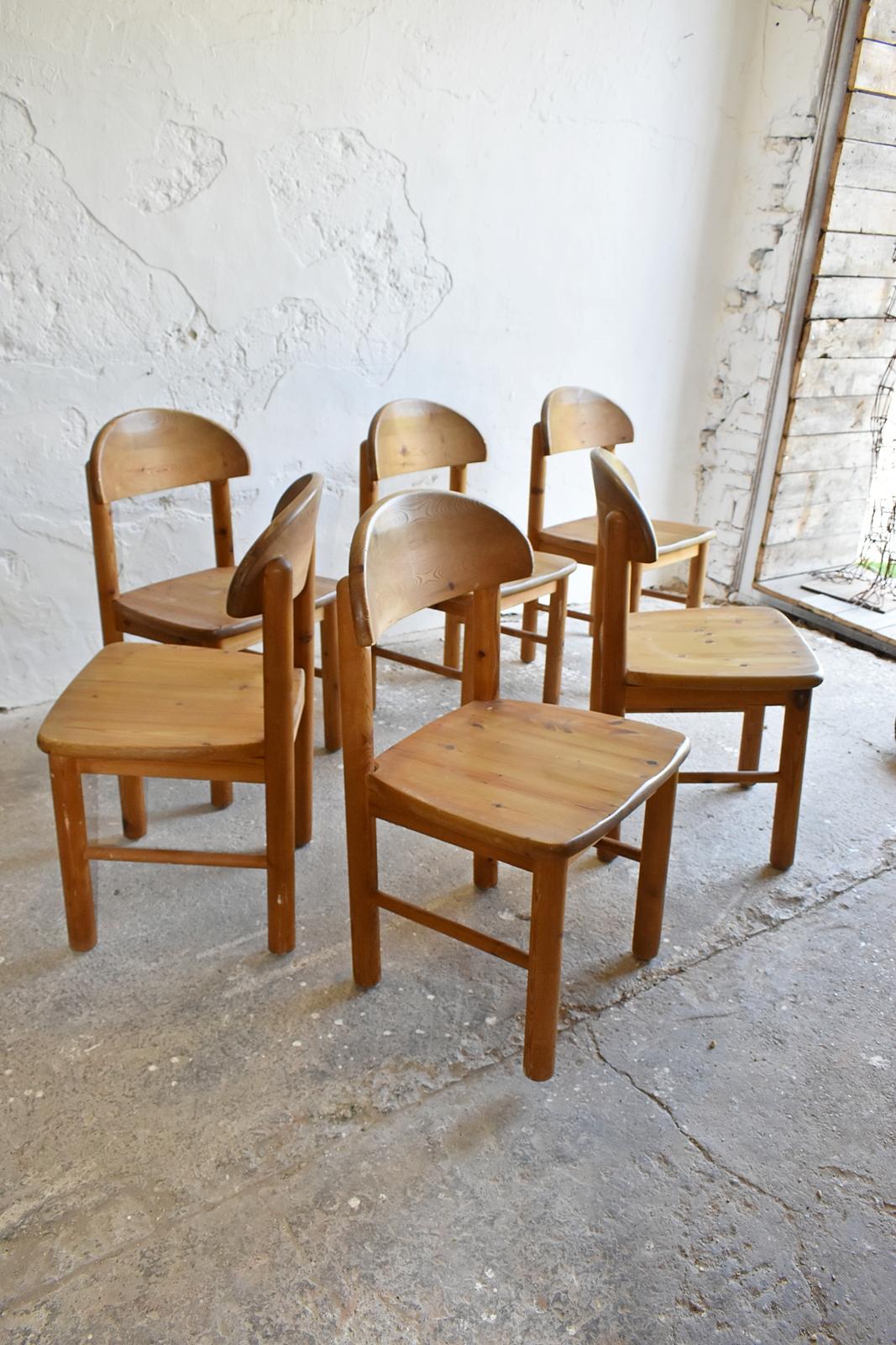 Scandinave moderne Set of Six Dining Chairs by Rainer Daumiller for Hirtshals Sawmill, Denmark en vente