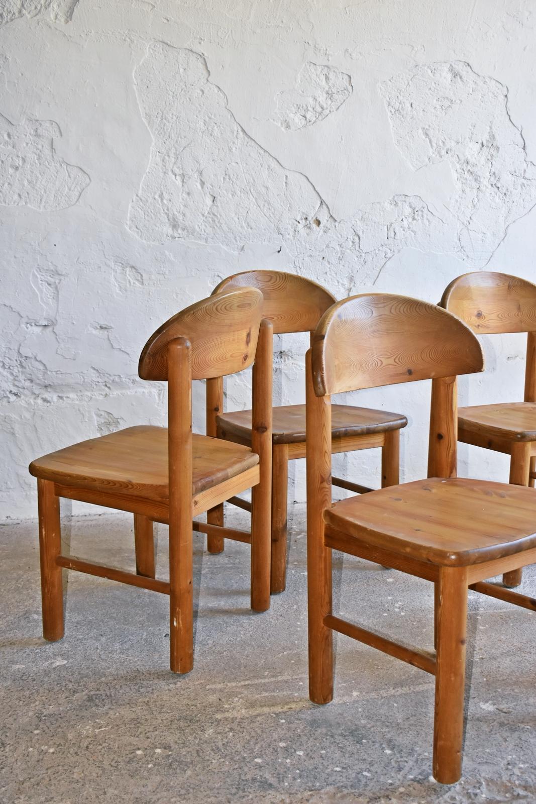 Set of Six Dining Chairs by Rainer Daumiller for Hirtshals Sawmill, Denmark Bon état - En vente à Debrecen, HU
