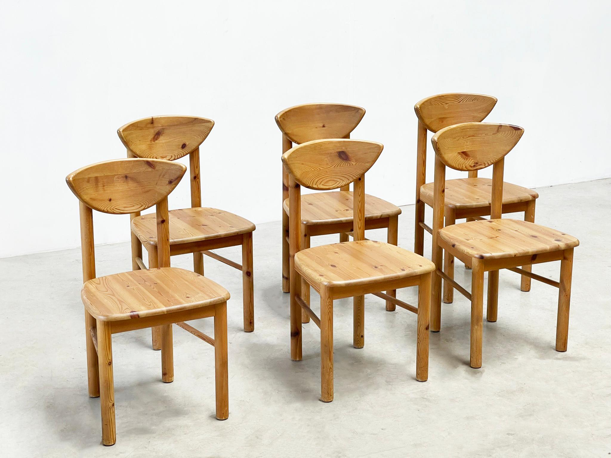 Set of six dining chairs by Rainer Daumiller In Good Condition For Sale In Nijlen, VAN