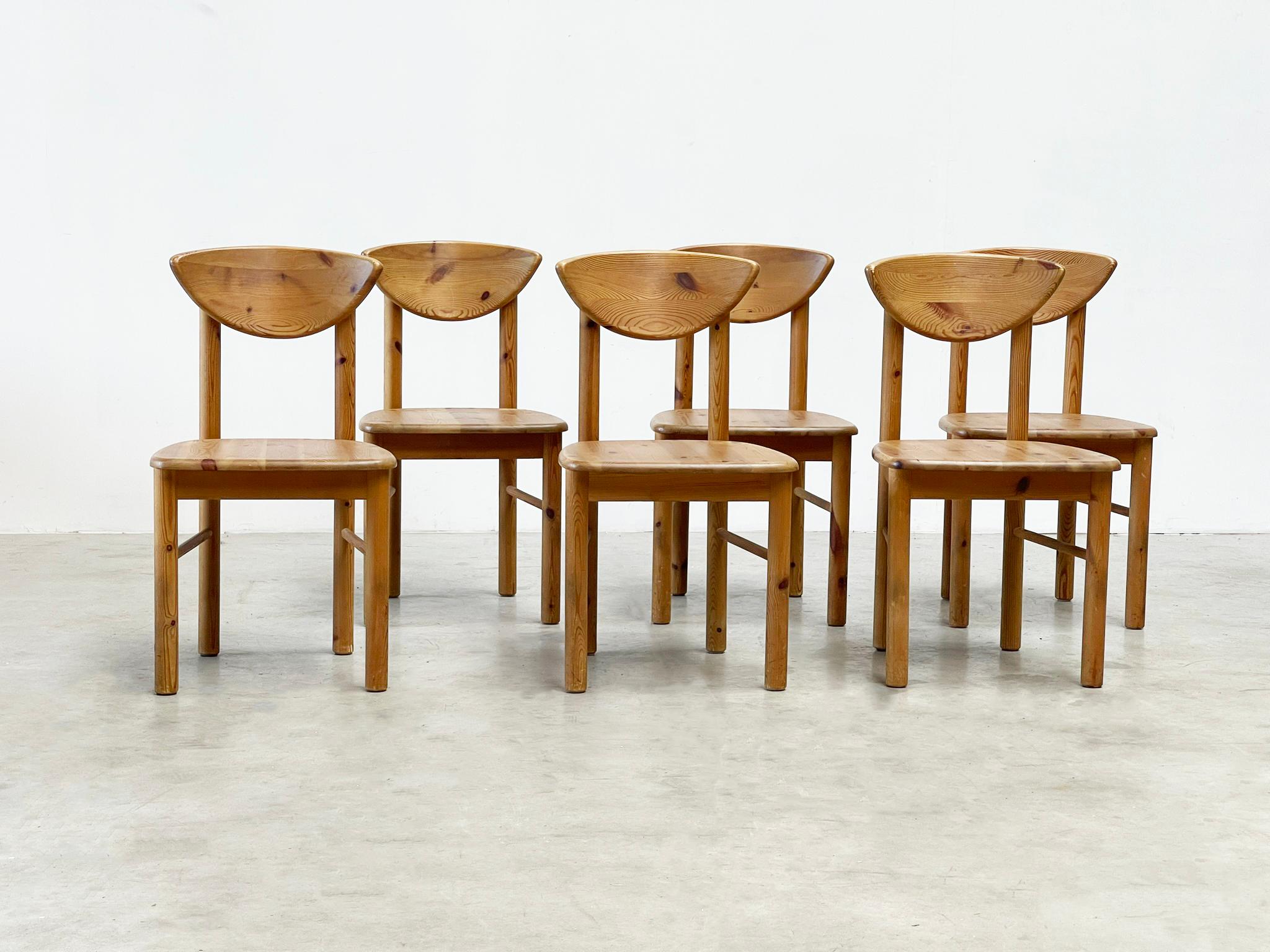 Set of six dining chairs by Rainer Daumiller For Sale 3