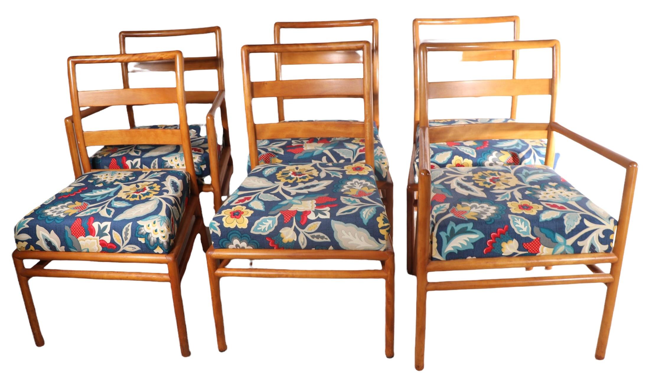 American Set of Six Dining Chairs by Robsjohn Gibbings for Widdicomb For Sale